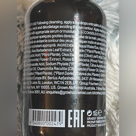 Lot of 2 balancing toner grown alchemist/Algenist hydrating setting mist minis - Picture 5 of 5